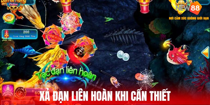Xả đạn liên hoàn khi cần thiết